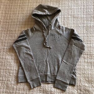 Aeropostale Varsity Striped Hoodie